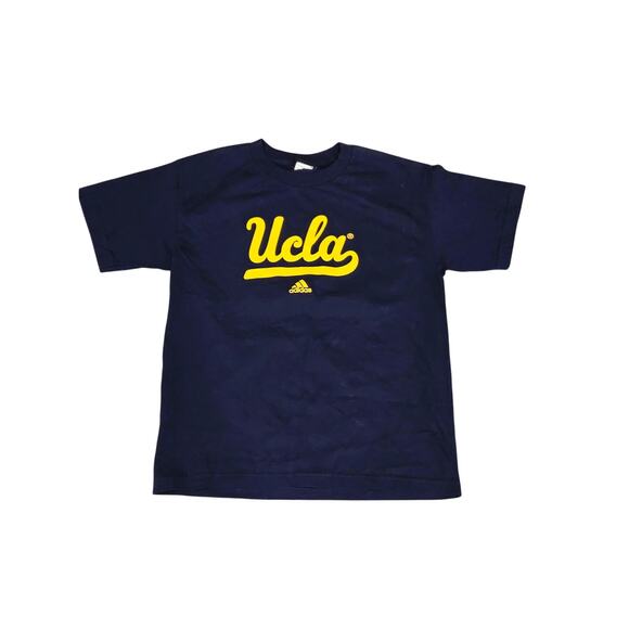 Adidas UCLA Bruins, Cotton T-Shirt Youth Large Color: Navy Blue - Picture 2 of 5